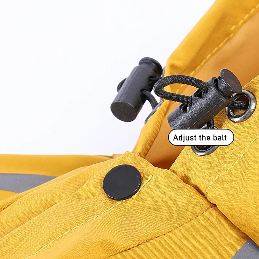 Waterproof dog raincoat four-legged design