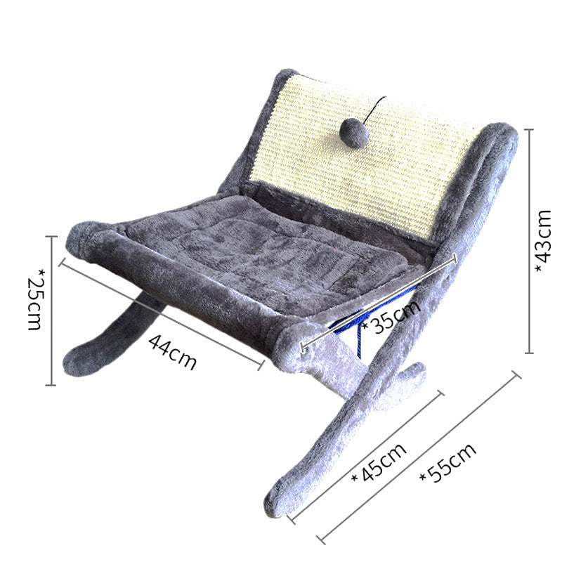 Cat sofa bed with a sofa-style design for indoor cats