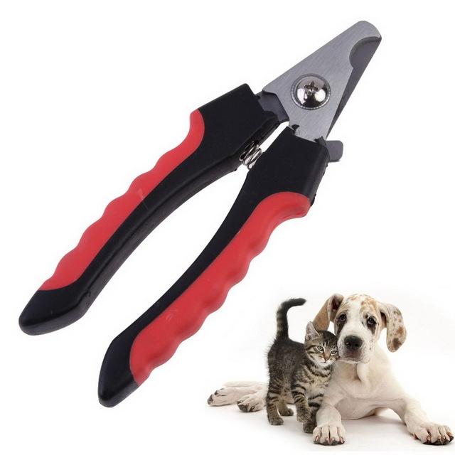 Dog grooming scissors and nail clipper set for pet care
