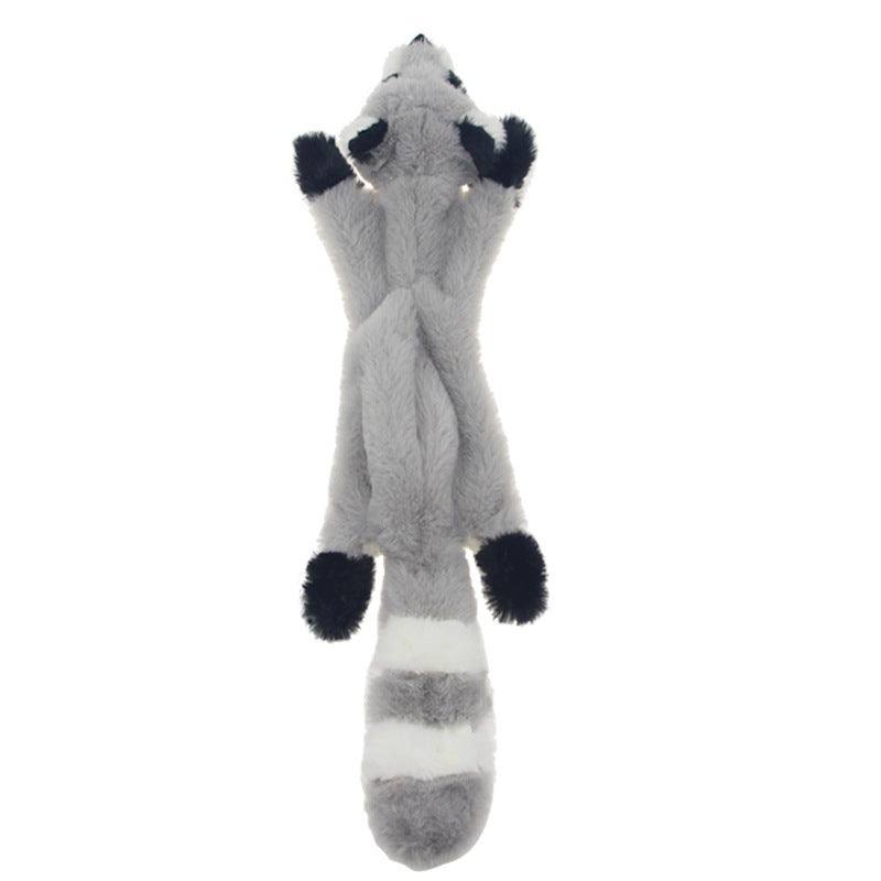 Plush animal sound toy with an animal-shaped stuffed design