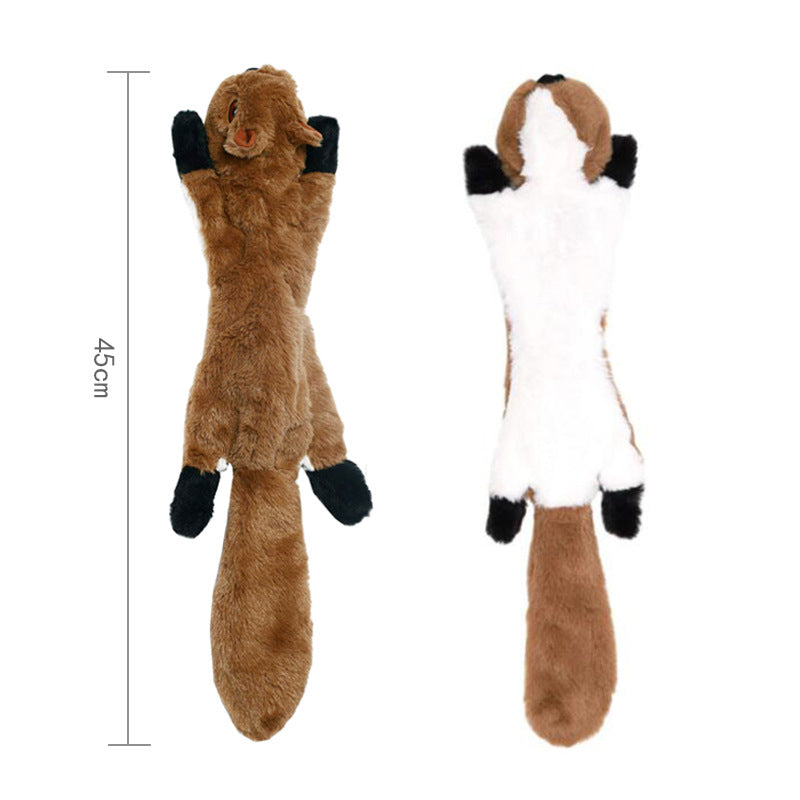 Plush animal sound toy with an animal-shaped stuffed design