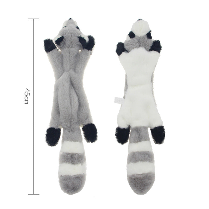 Plush animal sound toy with an animal-shaped stuffed design