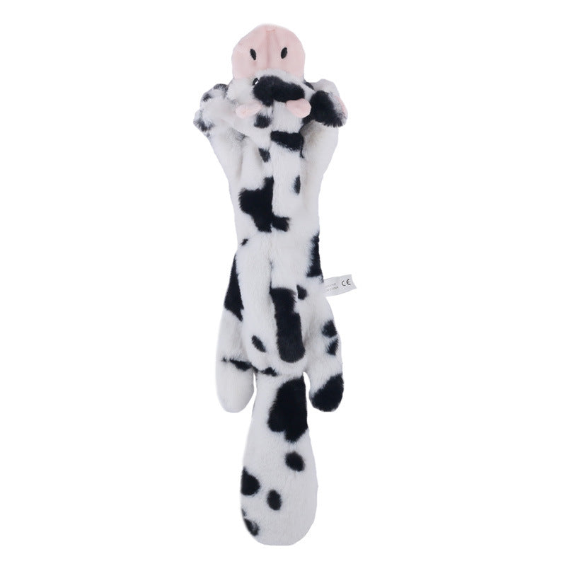 Plush animal sound toy with an animal-shaped stuffed design