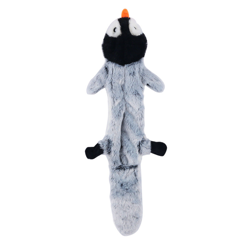 Plush animal sound toy with an animal-shaped stuffed design