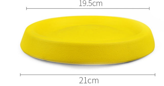 Plastic dog fetch toy displayed against a plain background