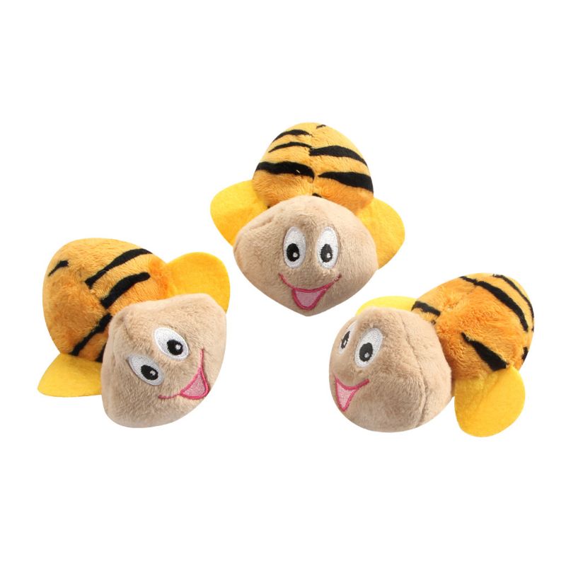 Pet voice plush toy with a stuffed animal design