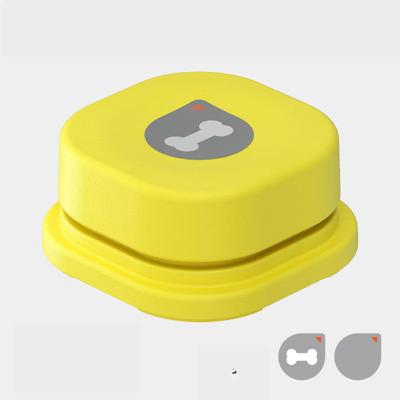 Pet communication button in one of four available colours
