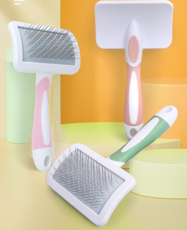 Dog detangling comb for pet grooming
