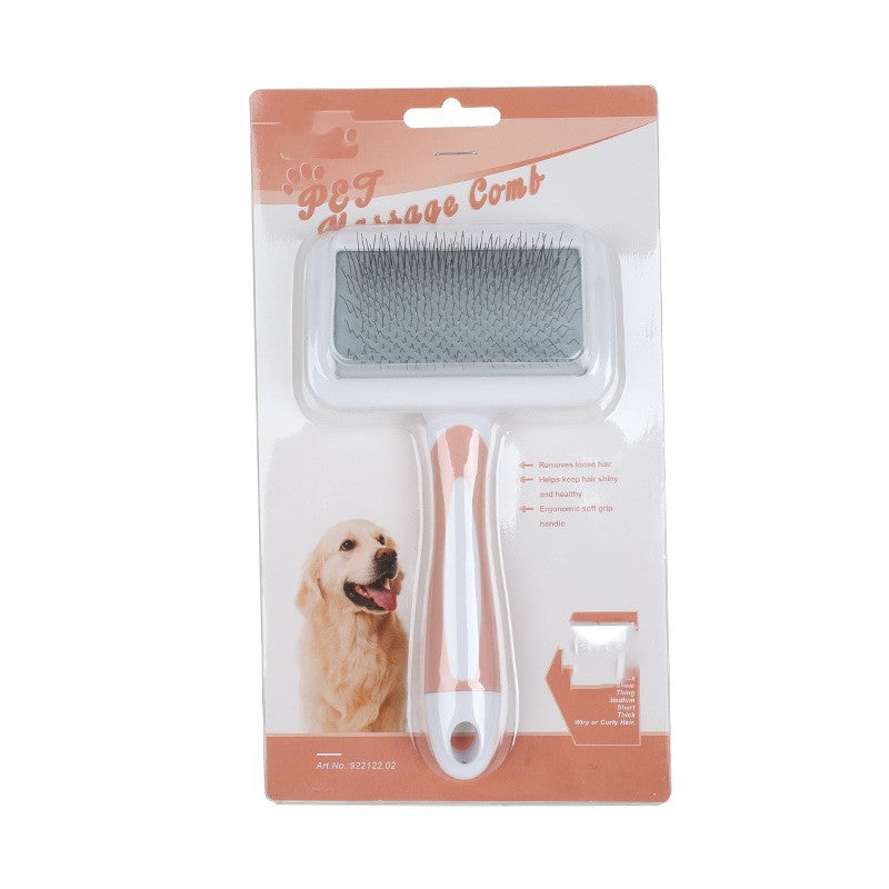 Dog detangling comb for pet grooming