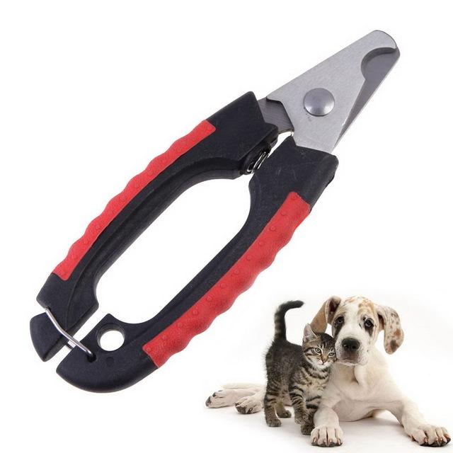 Dog grooming scissors and nail clipper set for pet care