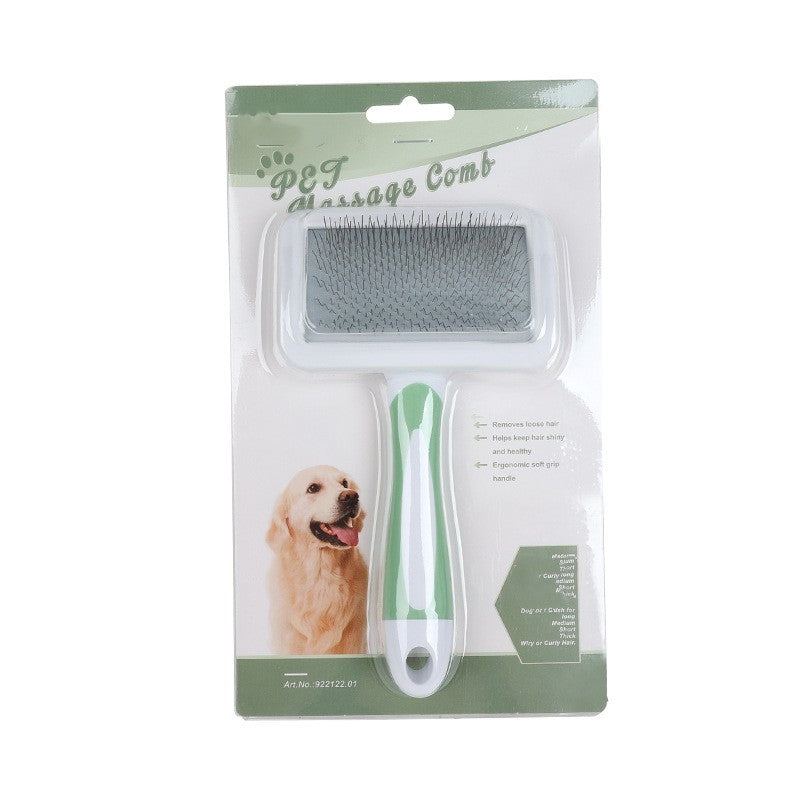 Dog detangling comb for pet grooming