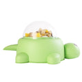Puzzle pet feeder with a little turtle-shaped design