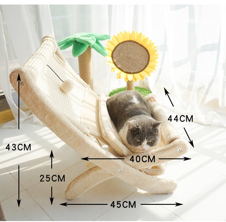 Cat sofa bed with a sofa-style design for indoor cats