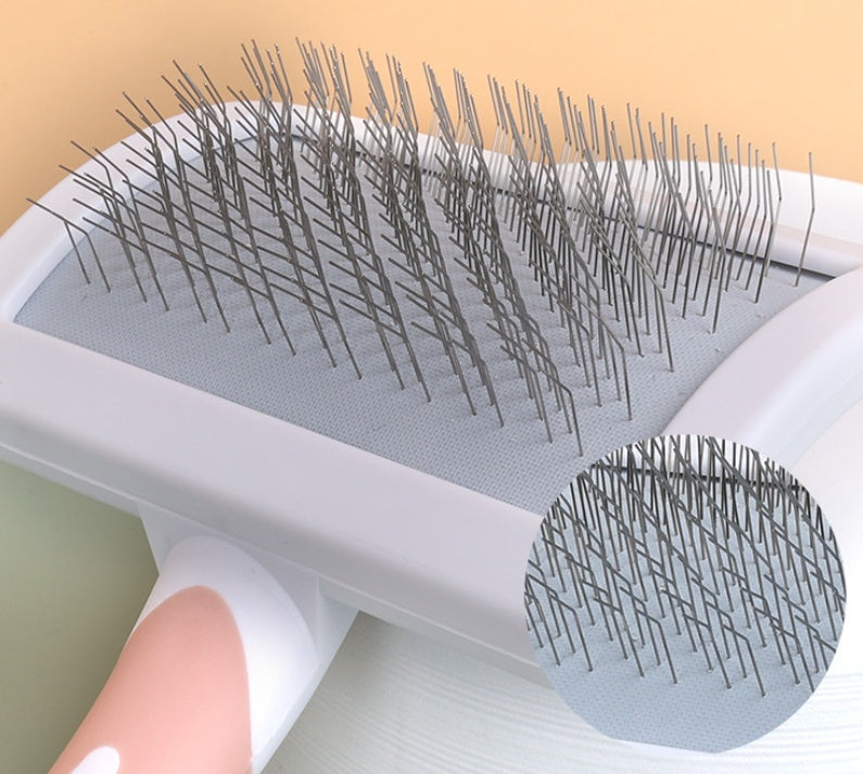 Dog detangling comb for pet grooming