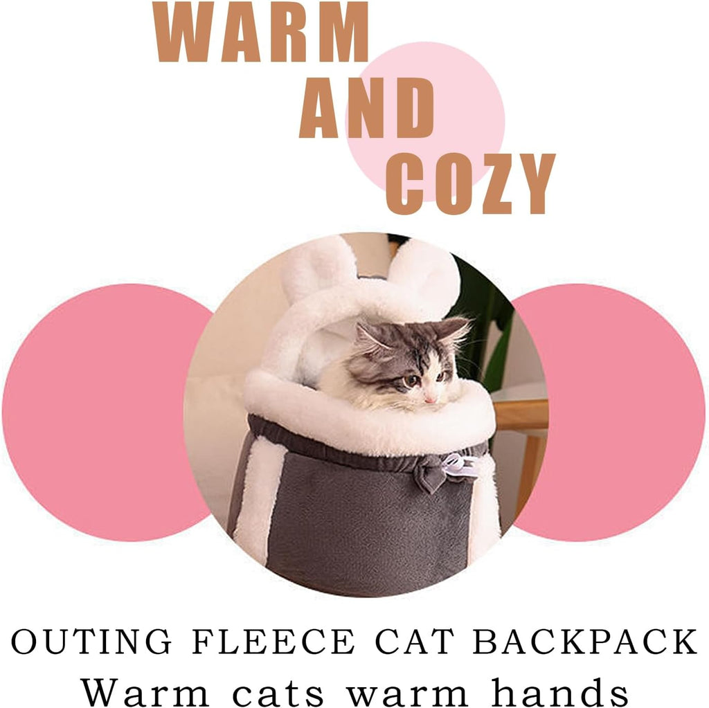 Pet carrier backpack showing the complete front-carry design