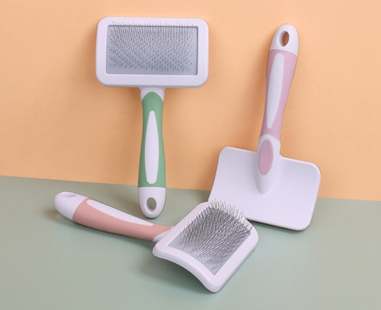 Dog detangling comb for pet grooming