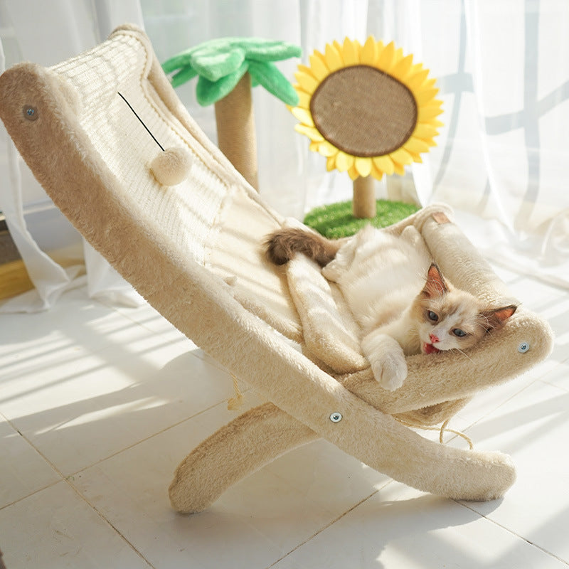 Cat sofa bed with a sofa-style design for indoor cats