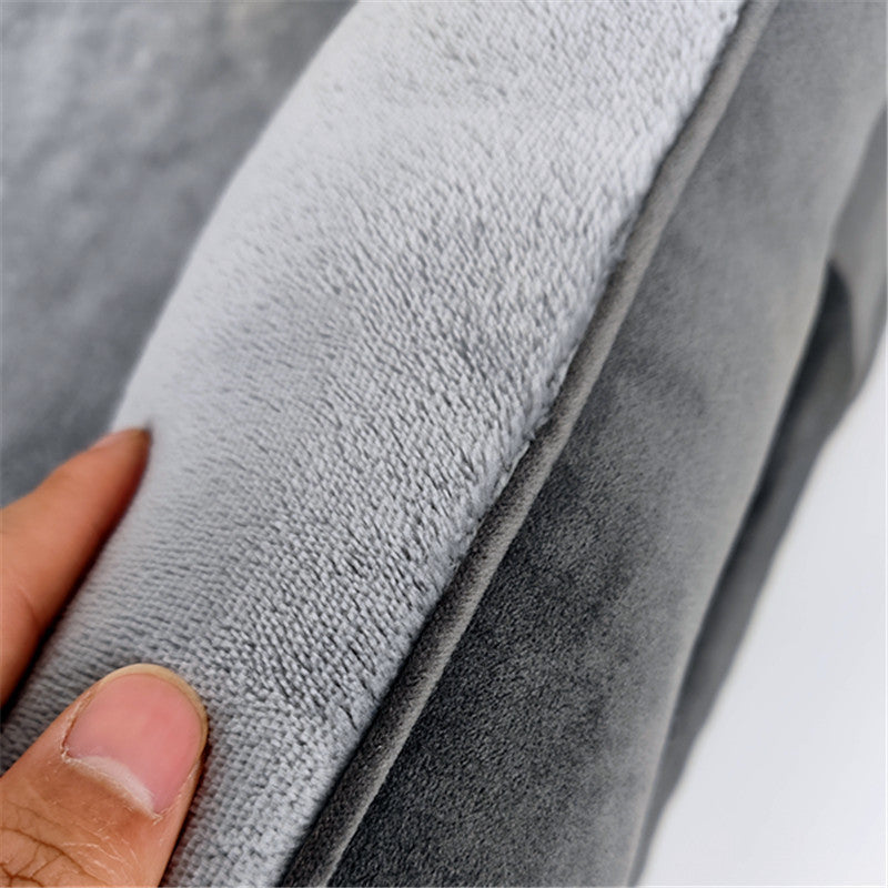 Plush dog sofa bed with a comfortable sofa-style design