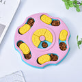 Snuffle slow feeder bowl with an interactive pet sniffing design