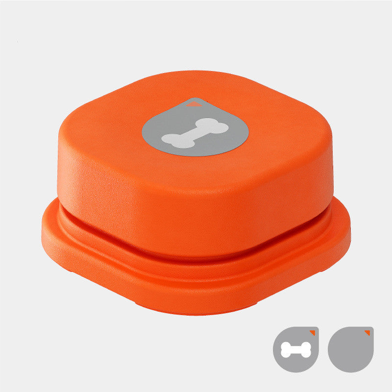 Pet communication button in one of four available colours