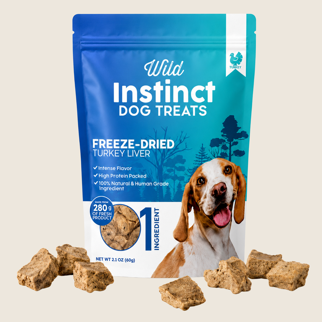 Big Paw freeze-dried turkey liver dog treats