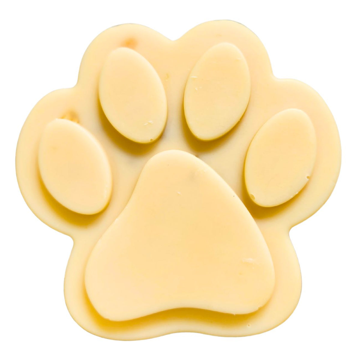 Goat milk dog shampoo bar product close-up