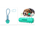 Interactive dog treat ball with rubber-style design