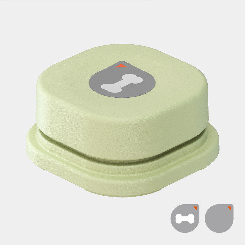 Pet communication button in one of four available colours