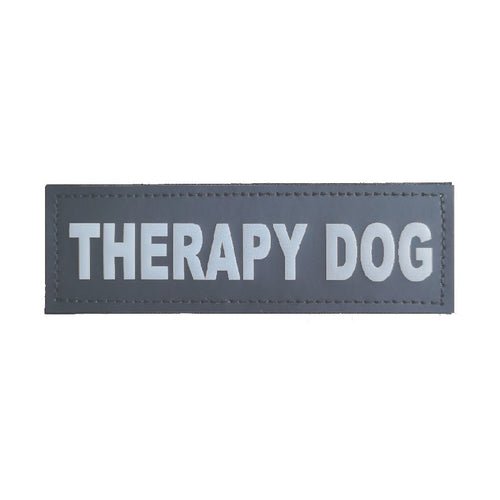 Do not pet dog patch displaying a message for dog harnesses