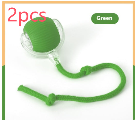 Automatic cat toy ball electric rolling design