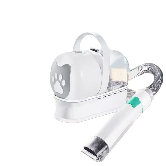 Pet hair trimmer showing the multi-functional grooming tool design