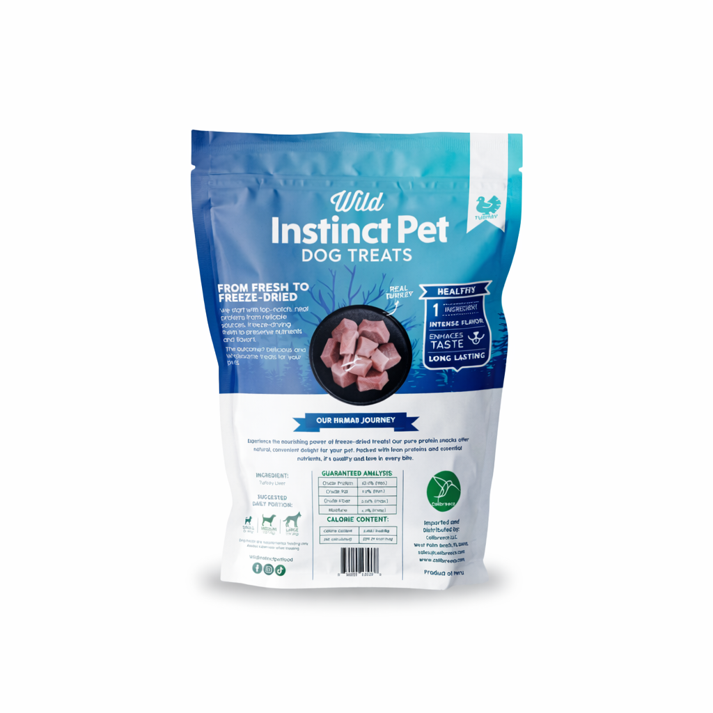 Big Paw freeze-dried turkey liver dog treats